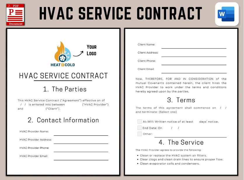 hvac contracts